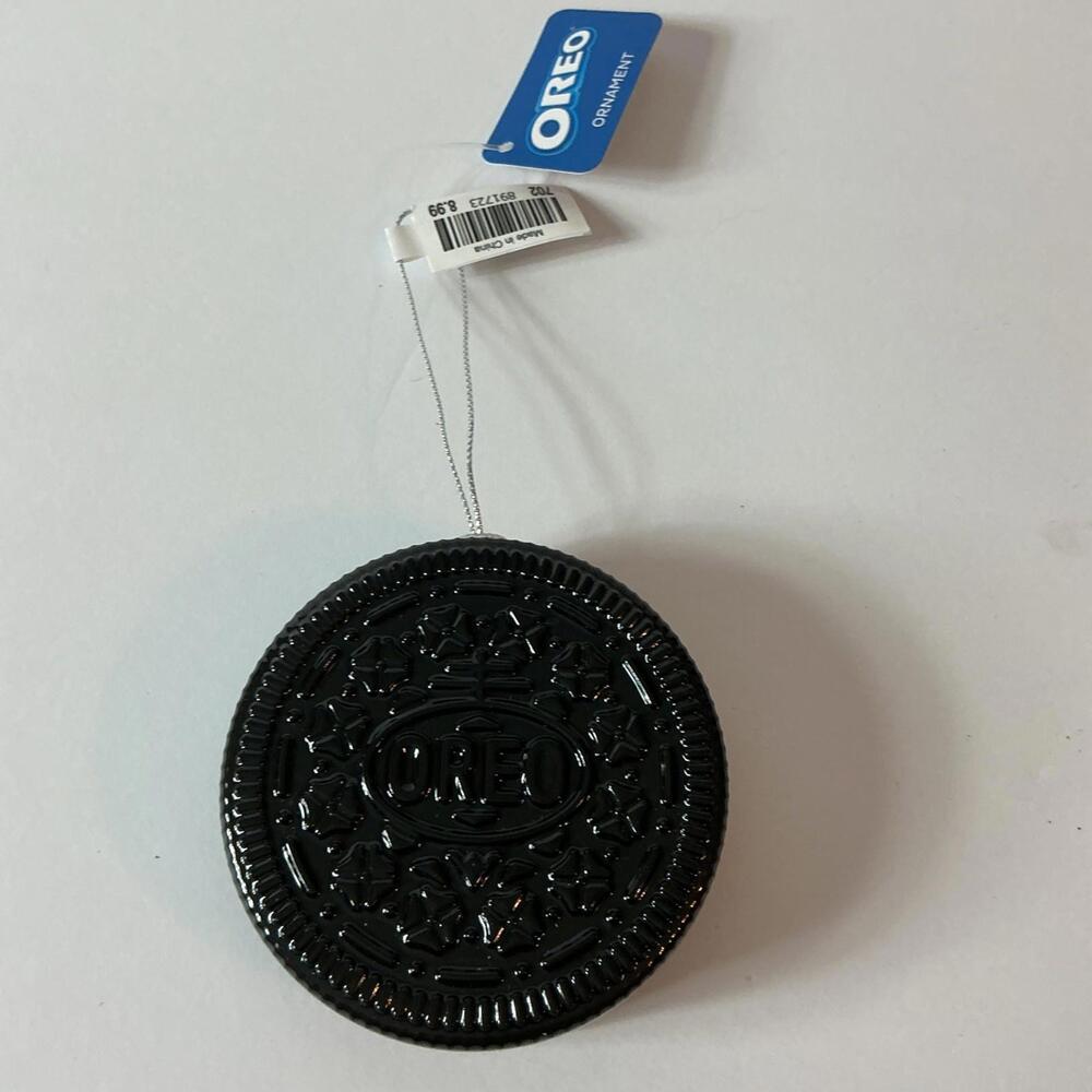 Oreo Cookie Decoupage Christmas Holiday Ornament NWT